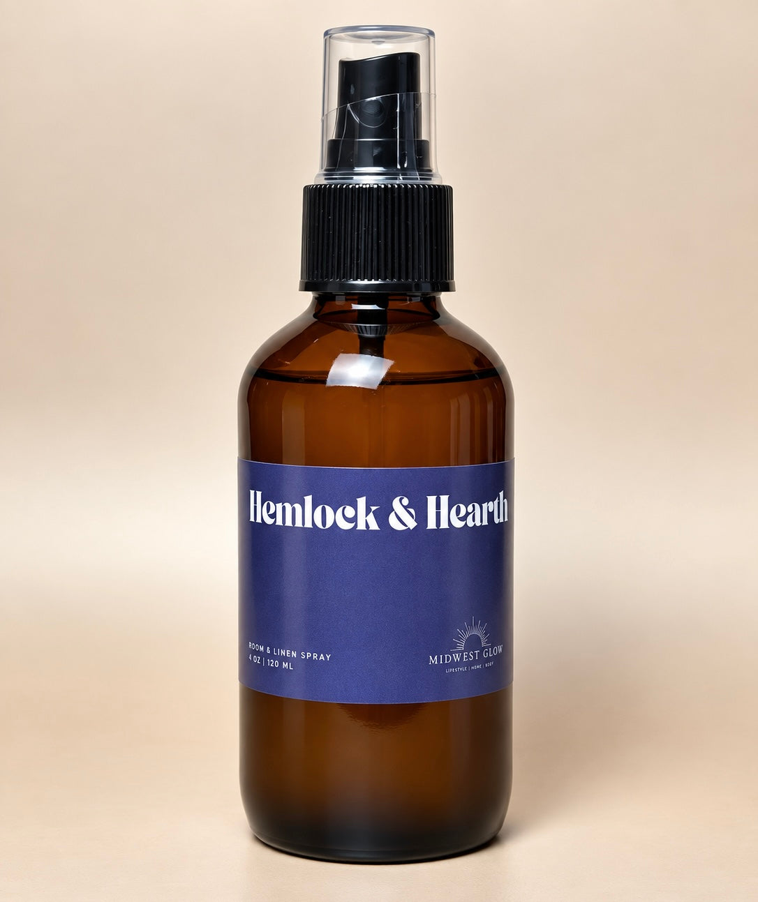 Hemlock & Hearth -Earthy Sage and Patchouli Scented Room & Linen Spray