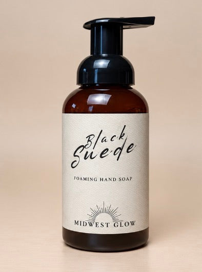 Black Suede - Sandalwood & Suede Luxury Foaming Hand Soap