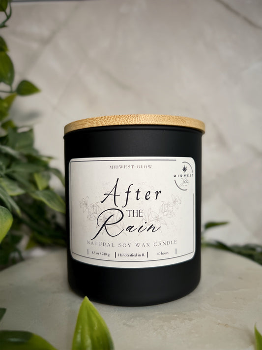 After The Rain Soy Candle | By Midwest Glow