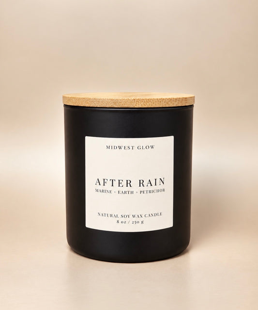 After Rain - Rainwater and Petrichor Scented Soy Candle