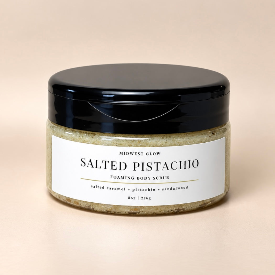 Salted Pistachio - Emulsified Exfoliating Sugar Body Polish
