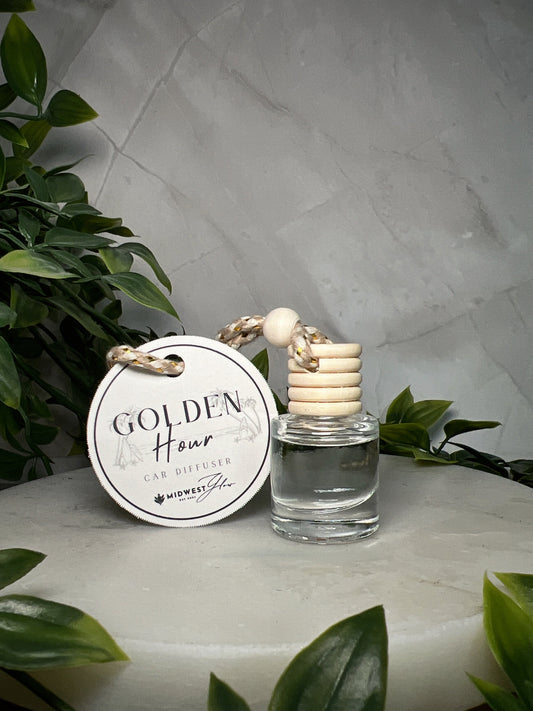 Golden Hour Car Diffuser | By Midwest Glow