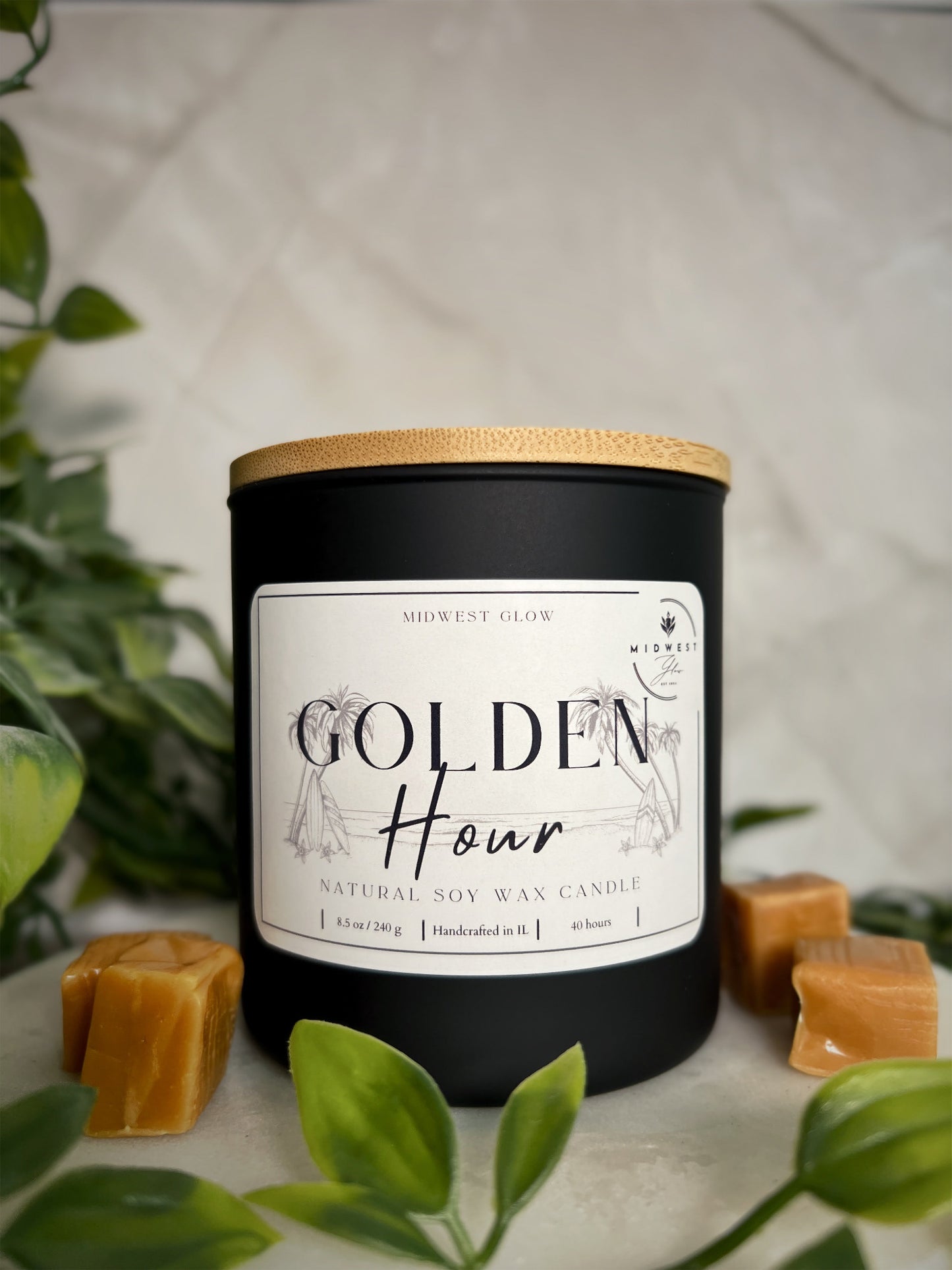 Golden Hour Soy Candle | By Midwest Glow