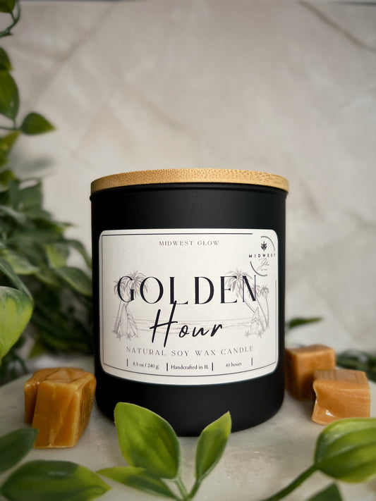 Golden Hour Soy Candle | By Midwest Glow