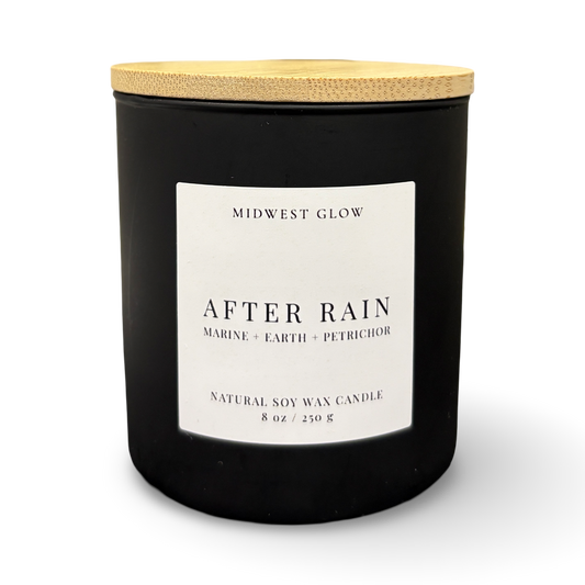After Rain - Rainwater and Petrichor Scented Soy Candle
