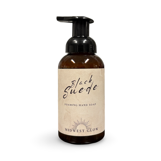 Black Suede - Sandalwood & Suede Luxury Foaming Hand Soap