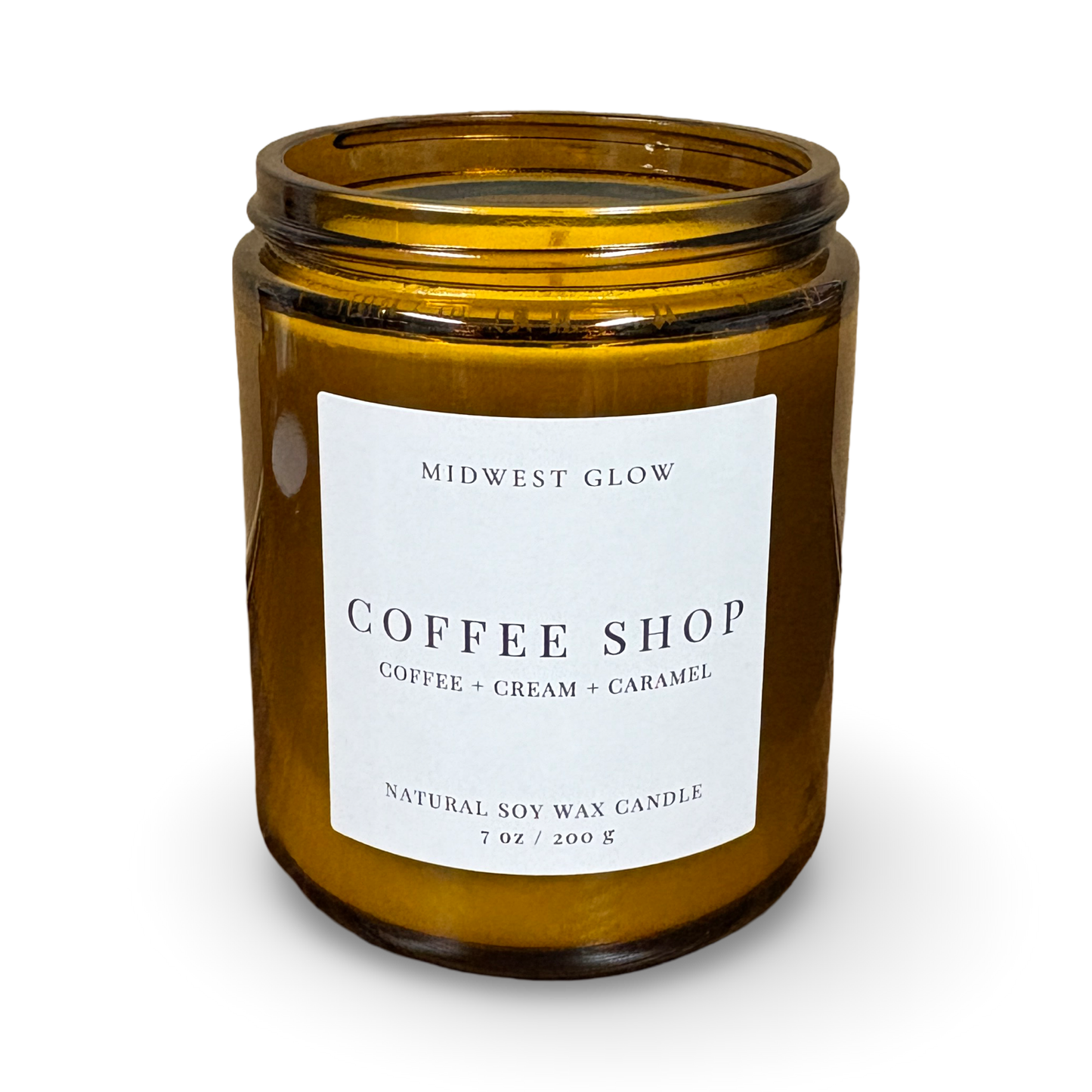 Coffee Shop - Coffee, Cream and Caramel Scented Soy Candle
