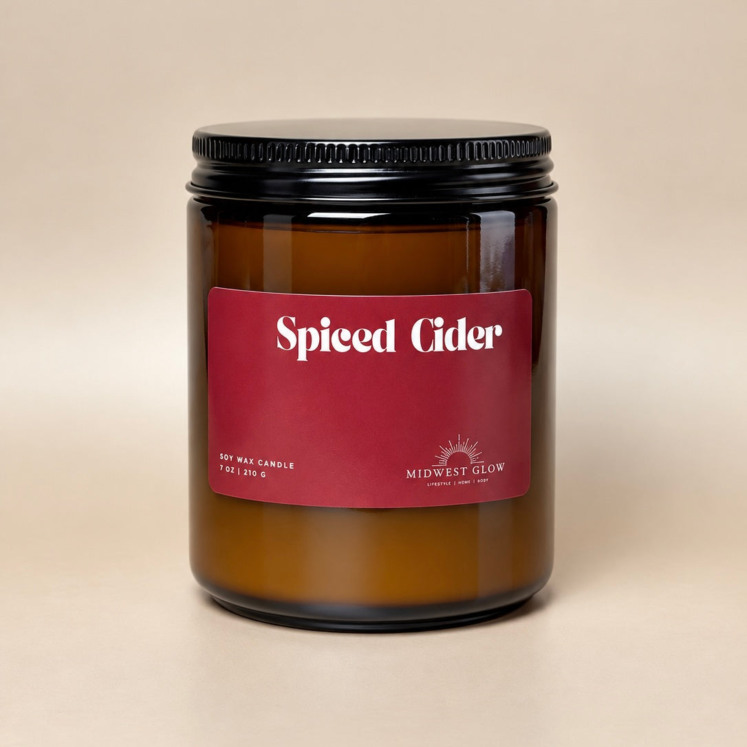 Spiced Cider - Spiced Apple Cider Scented Soy Candle