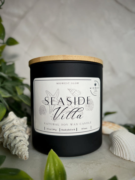 Seaside Villa Soy Candle | By Midwest Glow